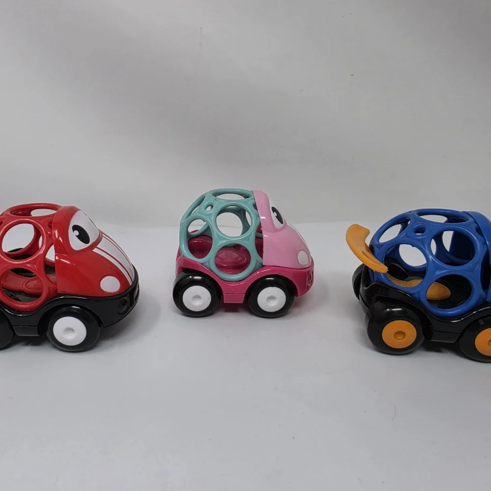 O-Ball Go Grippers Race Cars Lot of 3